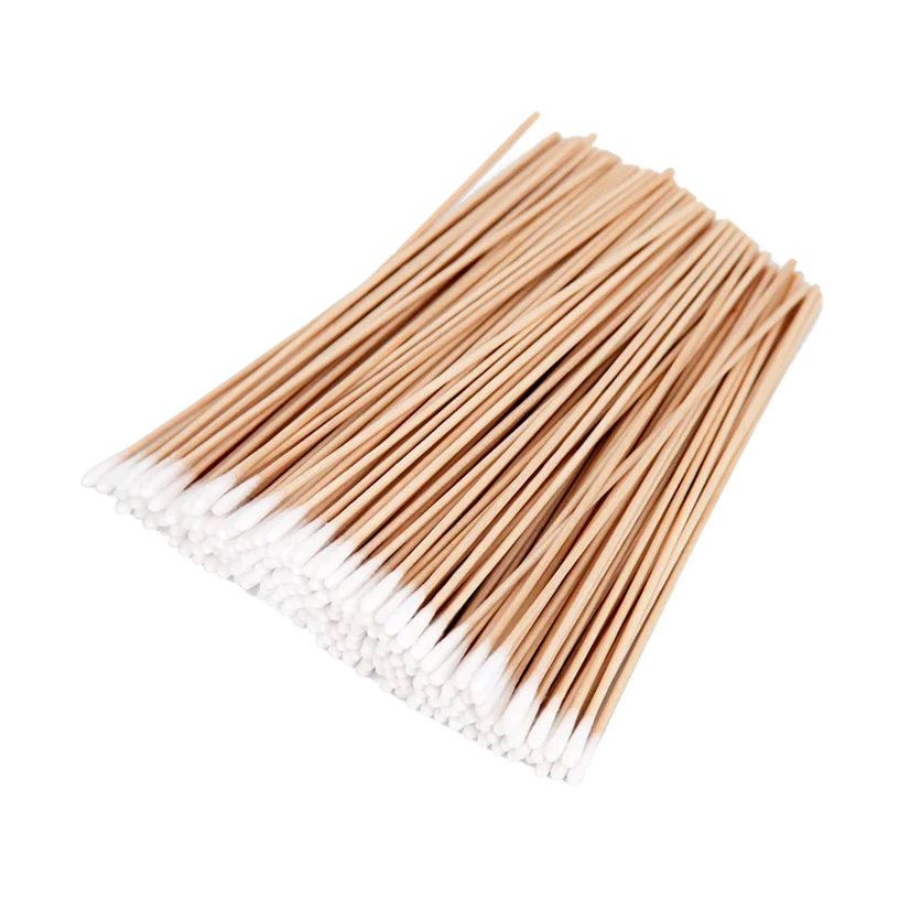 Tórulas de algodón con vástago de madera estéril - Induslab